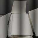 Carressa Linen 100% Egyptian Cotton King Size Sheets Set - 800 Series Tulips Collection Egyptian Cotton Sheets King Size (4 PC, Crisp White), 16" Deep Pocket Sateen Weave Luxury Bed Sheet