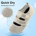 BARERUN Water Shoes for Women Men Wide Barefoot Beach Swim Aqua Socks Quick Dry Pool River Sea Shoes Sandals Non-Slip