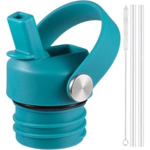 RRegeny Straw Lid fits Hydro Flask Standard Mouth, 21 24 oz, Sports Flex Cap Water Bottle Accessories Replacement Top