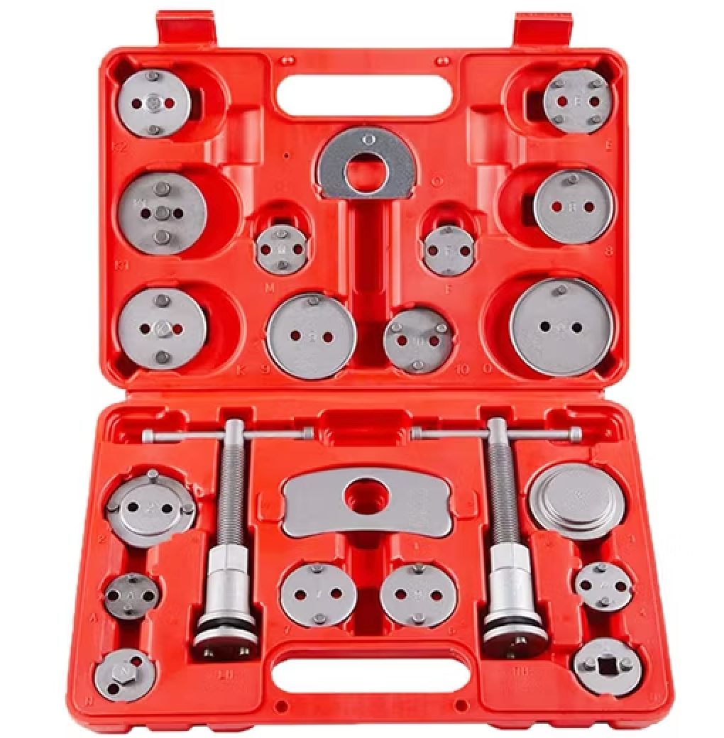 22PCS Disc Brake Caliper Tool Set Wind Back Kit Brake Pad Replacement for Auto Garage Repair