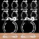 Bucherry 10 Pcs Employee Appreciation Awards for Coworker Acrylic Thank You Trophy May You Be Proud of The Work You Do Sign Prizes Retirement Goodbye Farewell Gift for Women Men
(Bomb) 