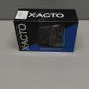 X-ACTO Pencil Sharpener, Mighty Mite Electric Pencil Sharpener, With Pencil Saver, SafeStart Motor, Black, 1 Count - Home, Office, School, Teacher Supplies