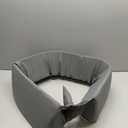 Vekkia Queen Bed Wedge Pillow for Headboard/Headboard Pillow/Bed Gap Filler/Pillow Wedge for Bed, Close Gaps (0-3.5") Between Mattress and Headboard (Gray 60"x6.5"x4.5")