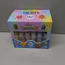 24 Colors Tie Dye Kit, Tie Dye Set for Kids, Pre-Filled Bottles, Non Toxic Permanent Fabric Dye Art Set, Easy DIY Fabric Art - Create Fun (24 Colors)