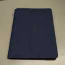 Premium 9 Pocket Card Binder for 540 Cards, Fabmaker PU Cover Trading Card Binder, Sturdy Card Collection Album, Sleek Card Holder Folders for Game Cards & Sports Cards, Navy Blue