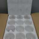 12pcs Small Glass Cylinder Vases for Centerpieces, 4 Inch Clear Flowers Vase for Wedding Decorations, Glass Hurricane Candle Holder for Home Decor Table Centerpiece