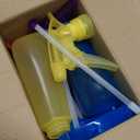 DilaBee 8oz 4-Pack Empty Spray Bottles for Cleaning Heavy Duty, Small Spray Bottle for Hair, Plant Mister, Squirt Bottle for Cats, Spritzer Bottles for BBQ - Multi-color Water Sprayer - BPA-Free