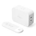 TREATLIFE 2 in 1 Dimmer Plug with Remote, No Smart Features, Wireless Remote Control Outlet, Up to 100FT Range, Plug-in Dimmer Switch for Dimmable Bulbs, String Lights, Max Power 300W
