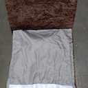 Pillow Size: 23.6inx15.7inx5inCover: 100% PolyesterFilling: 100%SHREDDED POLYUERTHANE FOAM, Brown, Pack 2