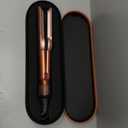 Dyson Airstrait Straightener, Wet to Dry Hair Straightener, No Heat Damage, No hot Plates, All Hair Types (Amber Silk)