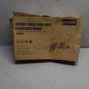 Double-Sided Sisal Cat Scratcher, Cat Scratchers for Indoor Cats with Natural Sisal + Carpet Cloth, Durable Solid Wooden Structure Scratch Pad, 16.5 x 10.8in