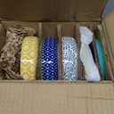 Selamica Ceramic Succulent Pots, Shallow Succulent Planters with Drainage Hole & Saucer, Indoor Plant Pots for Cactus, Home Decor，Assorted Colors,6 inch，Set of 3