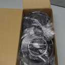 Tail Lights+ Backup Lights Compatible with Chevy Chevro-let Corvette C3 1975-1979, [DOT] [IP67 Waterproof] Rear Taillight Tail Lamp [No Bulbs], 4 PCS, Sleek Smoked Lens