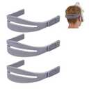 3 Packs Replacement Headgear Compatible with Airfit N30i and P30i Nasal Mask, Adjustable and Stretchy Material, CPAP Straps Secure Fit CPAP Supplies Accessories (W/O Mask or Frame)