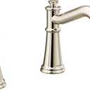 Moen T6405NL Belfield Two-Handle 8-Inch Widespread Bathroom Faucet Trim Kit, Valve Required, Polished Nickel