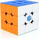 GAN 356 R S, 3x3 Speed Cube Gans 356RS Magic Cube Non-Magnetic (Stickerless)