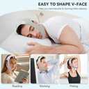Anti Snore Chin Strap, Snore Stopper with Adjustable Velcro Chin Strap for Sleeping Comfortable Stop Snoring Solution Anti Snoring Devices Breathable and Reusable （Two Couple Outfits） (M)