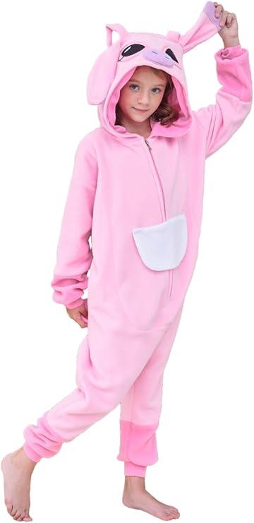Minygpjs Kids Animal Onesie Cosplay Halloween Xmas Costume, 5T