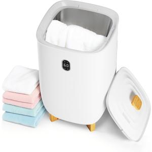 35L Collapsible Towel Warmer | for Blankets, Clothes & Robes | Home & Spa Essential