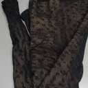 Fleece Lined Tights Women Pantyhose Leggings Sheer Warm Thermal Thick Fake Translucent Tights for Winter (XX-Large)