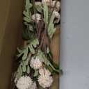Floroom 6pcs Beige Faux Silk Mums Artificial Flowers, Bulk Fake Small Mini Chrysanthemums with Stems for DIY Champagne Wedding Centerpieces Floral Arrangements Vase Fillers Home Decorations
