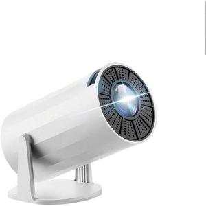 Projector With WIFI 6 And Bluetooth, 4K Support Smart Portable Projector 180 Rotatable 130'' Screen Movie Projector Auto Keystone For Mobile Phones, Tv Sticks, Laptops