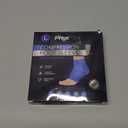 Compression Socks 20-30mmHg for Plantar Fasciitis, Achilles Tendonitis Relief - Ankle Compression Sleeve for Heel Spurs, Foot Swelling & Fatigue - Arch Support Brace for Everyday Use (1 Pair) (Large, Blue)