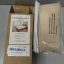 Biscaynebay Decorative Box Spring Cover Full & Full XL Size, Light Camel Luxurious Jersey Knitting Stretchy Wrap Around 4 Sides Bed Skirt for Home/Hotels, Easy Fit Wrinkle Free Machine Washable