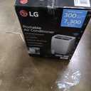 LG 7,300 BTU (DOE) / 11,000 BTU (ASHRAE) Smart Portable Air Conditioner, Cools 300 Sq.Ft. (15' x 20' room size),Smartphone & Voice Control works with LG ThinQ, Amazon Alexa and Hey Google, 115V