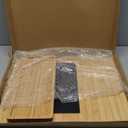 Bamboo Couch Arm Table - Arm Table with Extra Removable Tray, Anti-Slip Sofa Armrest Tray, Large Couch Cup Holder Table for House Warming Gifts New Home, Wedding Gifts