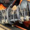 TIECTOWN 2026 Upgrade 16-Inch 15.5A Electric Dethatcher & Scarifier, Orange