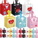 KOPOOEOE 24 Pcs Nurse Week Gifts Bags Bulk Nurse Appreciation Gift Bag with Handles Reusable Thank You Treat Bag for Rn Cna Crna Non Woven Treat Tote Bags for Medical Assistant Party Favor
