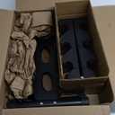 AmazeFan 5 Tier Dumbbell Rack Stand Only, A-Frame Design Weight Rack with Handle, Weights Metal Strength Training Dumbbells Storage Rack for Home Gym Space Saver (Dumbells not Included)