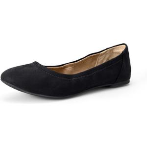 Amazon Essentials Women's Belice Comfortable Slip-On Ballet Flats Shoes (8 Wide)