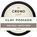 Cremo Hair Styling Clay, Premium Barber Grade Sculpting Clay for Hair Styling, 3.4 Oz