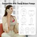 Phanpy Wearable Breast Pump Milk Collector Cup S2, Original Phanpy Breast Pump Replacement Accessories, 24 mm Flange and 20mm Insert Included, 12 oz / 360 ml, 2 Piece