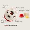 Natural Rubber Long Lasting Interactive Dog Toys to Keep Them Busy, Freeze Enrichment Toys for Medium and Large Dogs - Lifetime Replacement - Frozen Puzzle Treat Dispensing Dog Toys