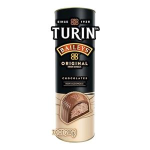 Pack of 2 Turin Baileys Milk Chocolate Truffles, Milk Chocolates Filled With Baileys Flavored Non-Alcoholic, 7oz Tube Great for Gifts and Treats (EXP 11/2025)