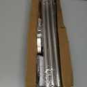 Extendable Curtain Rods 30-138 Inch, Dia 3/4" Splicing Adjustable Curtain Pole with 44mm Metal Ball Finials for Eyelet Curtains, Drapery Rods for Bedroom, Living room, Office (Satin Nickel)