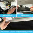 Sunshade for 2020 2021 2022 2023 2024 2025 2026 Transit Accessories Front Window Shades Cover Protector 210T Reflective Blocks UV Rays Keep Your Cars Interior Cool
