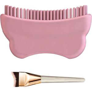 2 x New Lymphatic Contour Face Brush, Dry Brushing Face Brush, Lymphatic Drainage Massager for Face, Chin & Jawline Sculpting, Ergonomically Designed to Fit The Skin Precisely and Relieve Fatigue (1PCS)