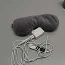 Heated Eye Mask for Dry Eyes, Stye & Migraines Relief - USB Electric Warm Compress with 20 Temp/Time Settings, Washable Flaxseed Cover for MGD, Blepharitis & Eye Strain