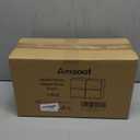 4 Pack Stackable Makeup Organizer,4.4'' Tall Acrylic Bathroom Organizer and Storage Drawers, Clear Plastic Drawer Storage Bins For Vanity, Undersink, Cabinets, Pantry