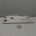 ENJOYBASICS Shower Curtain Rod 30 to 76 Inches, 1 Inch Stainless Steel Adjustable Spring Tension Rods No Drill for Bathroom, Closet, Window, Room Divider, Never Rust, Non Slip, Nickel