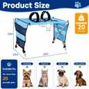 Pet Grooming Hammock for Small Dogs with Stand, Dog Bathing Hammock