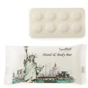 Bar Soap Bulk - 100 Pack, 1.0 oz Rectangular Travel Size Soap Bars - Individually Wrapped for Hotels and Motels - Great for Vacation Rental and Airbnb Toiletries or Hygiene Kits Supplies