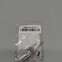 Glass Door Locks Sliding Round Lock for Glass Thickness 0.12"-0.23" for Commodity Display Collection cabinets Mobile Door Lock Jewelry Cabinet