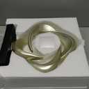 Modern Home Decor Abstract Decorative Sculpture Decorations for Living Room Dining Room Office, Resin Art Statues Coffee Table Bookshelf Decor Accents (Gold)