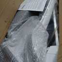 Ergonomic Mesh Office Chair - 3D Adjustable Lumbar Support & 3D Armrests, V-Shaped Back, Adjustable Desk Chair for Office & Home, White