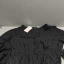 BTFBM Spring Dresses for Women 2026 Casual Long Sleeve V Neck Elastic Waist Lightweight Maxi Wedding Guest Dress Pockets (XX-Large, Black)